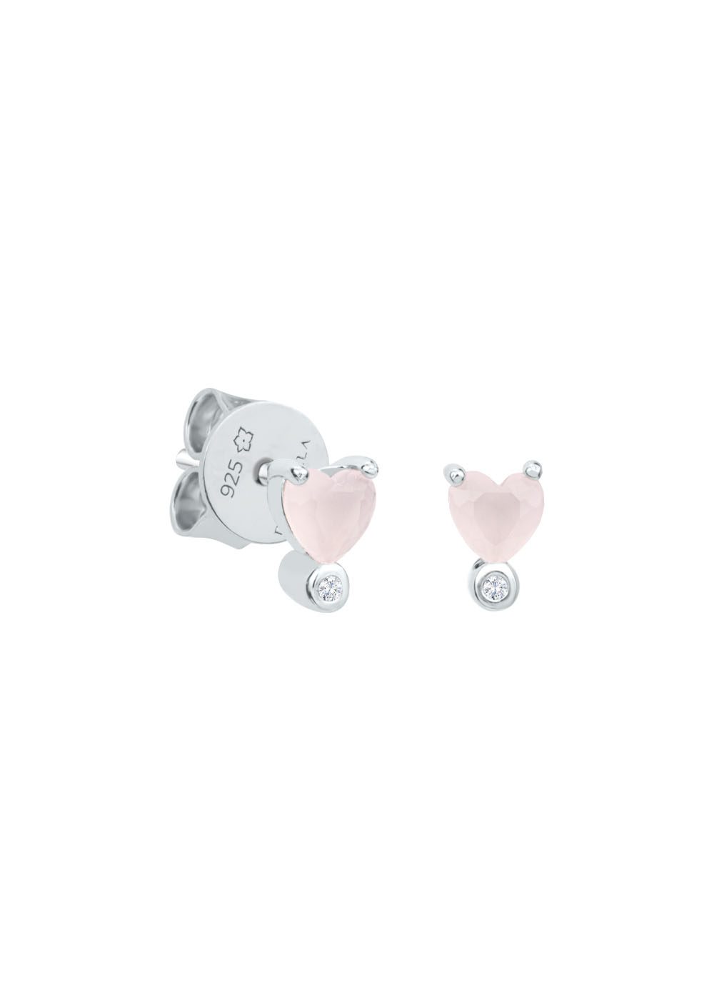 Earrings Love Heart - For Kids