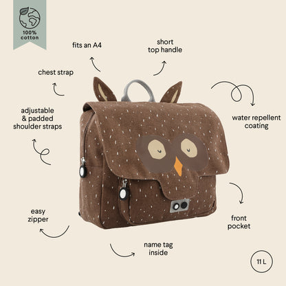 School Bag - Mr Owl