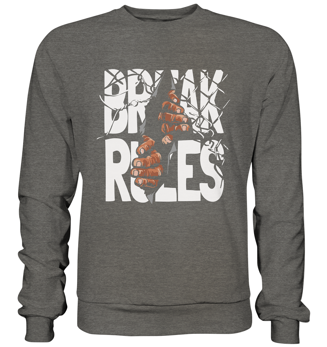 Break Rules  - Basic Sweatshirt