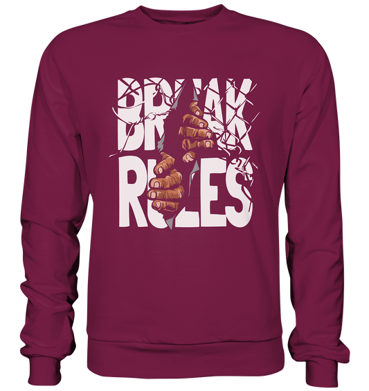 Break Rules  - Basic Sweatshirt