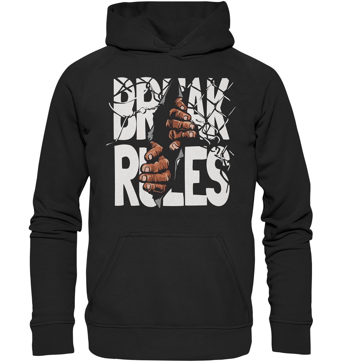 Break Rules - Basic Unisex Hoodie