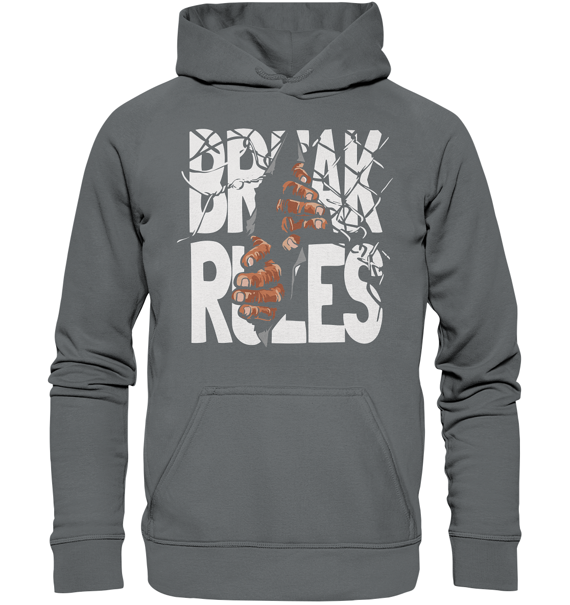 Break Rules - Basic Unisex Hoodie