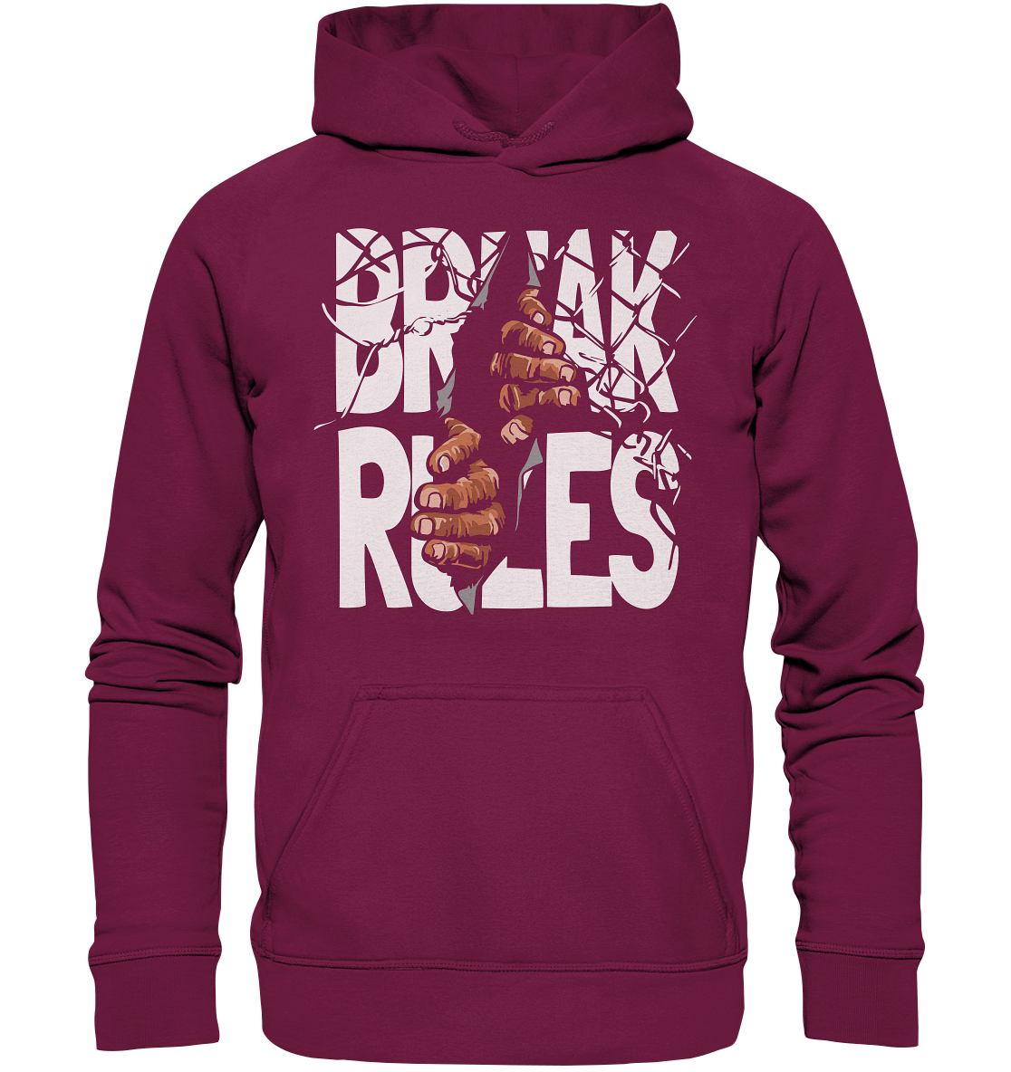 Break Rules - Basic Unisex Hoodie