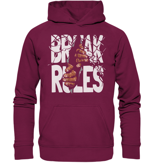 Break Rules - Basic Unisex Hoodie