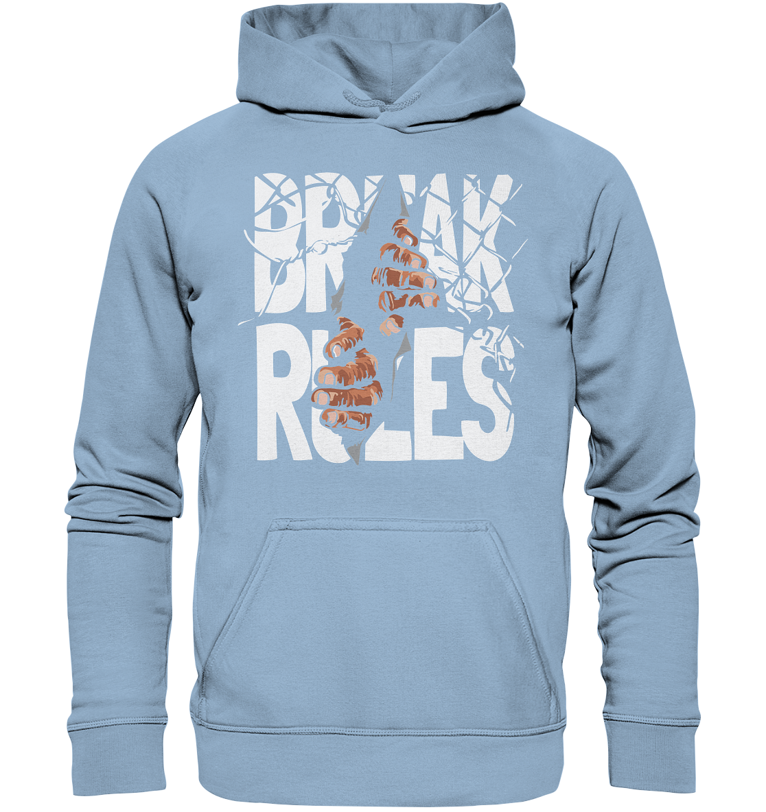 Break Rules - Basic Unisex Hoodie