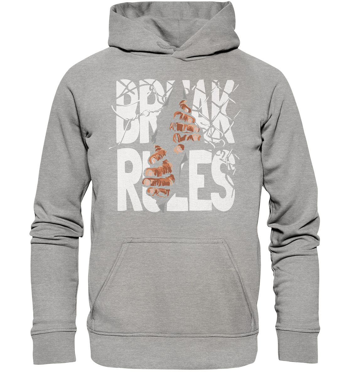 Break Rules - Basic Unisex Hoodie