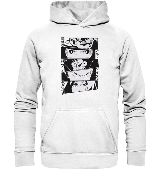 Anime Wir sehen dich - Basic Unisex Hoodie