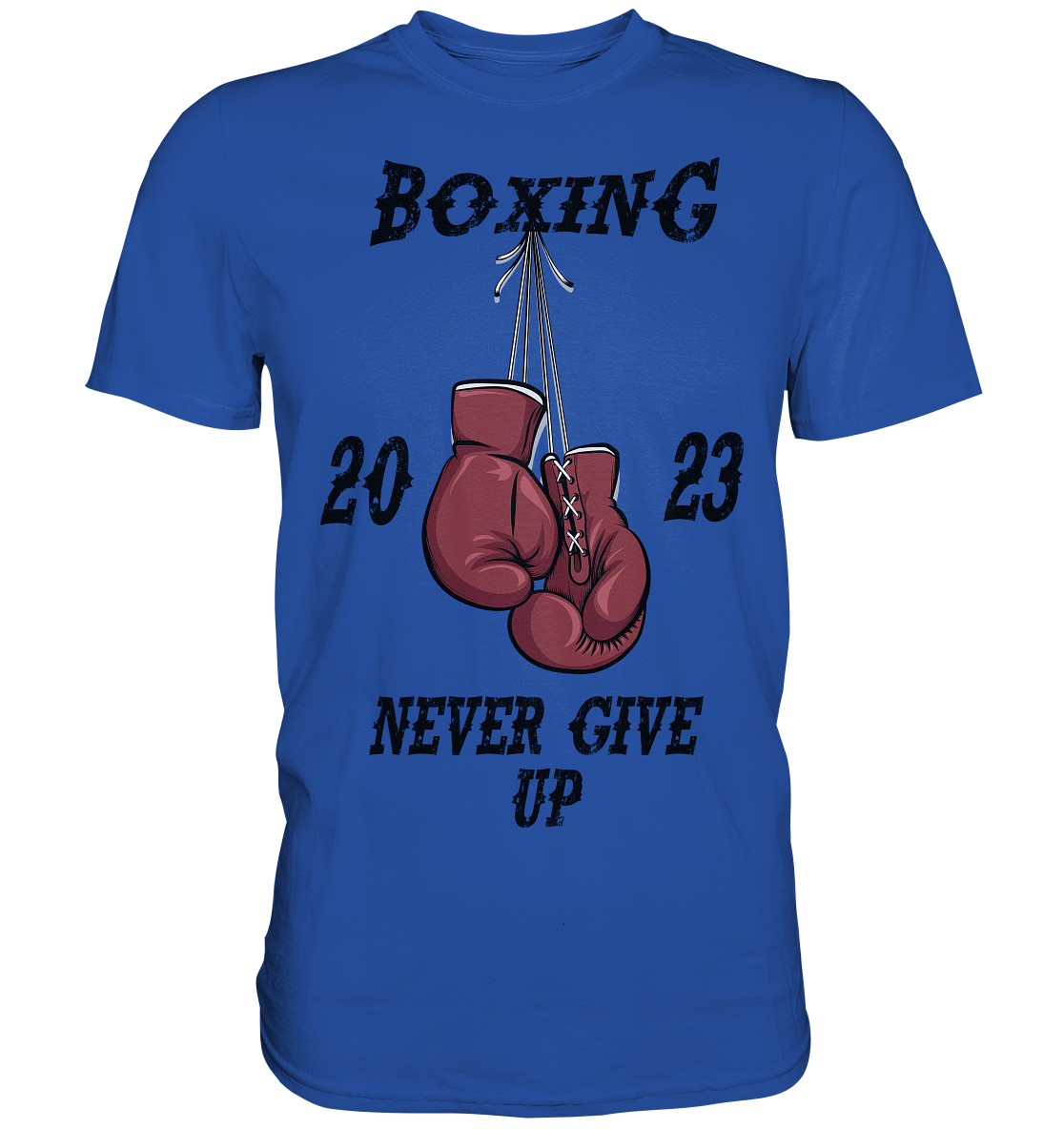 Boxing Never give Up - Classic Shirt