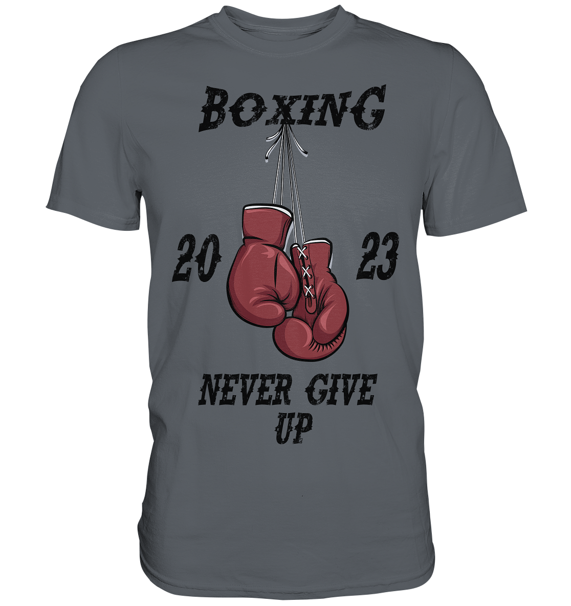 Boxing Never give Up - Classic Shirt