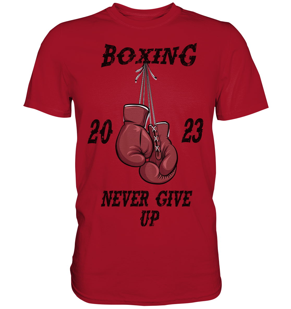 Boxing Never give Up - Classic Shirt