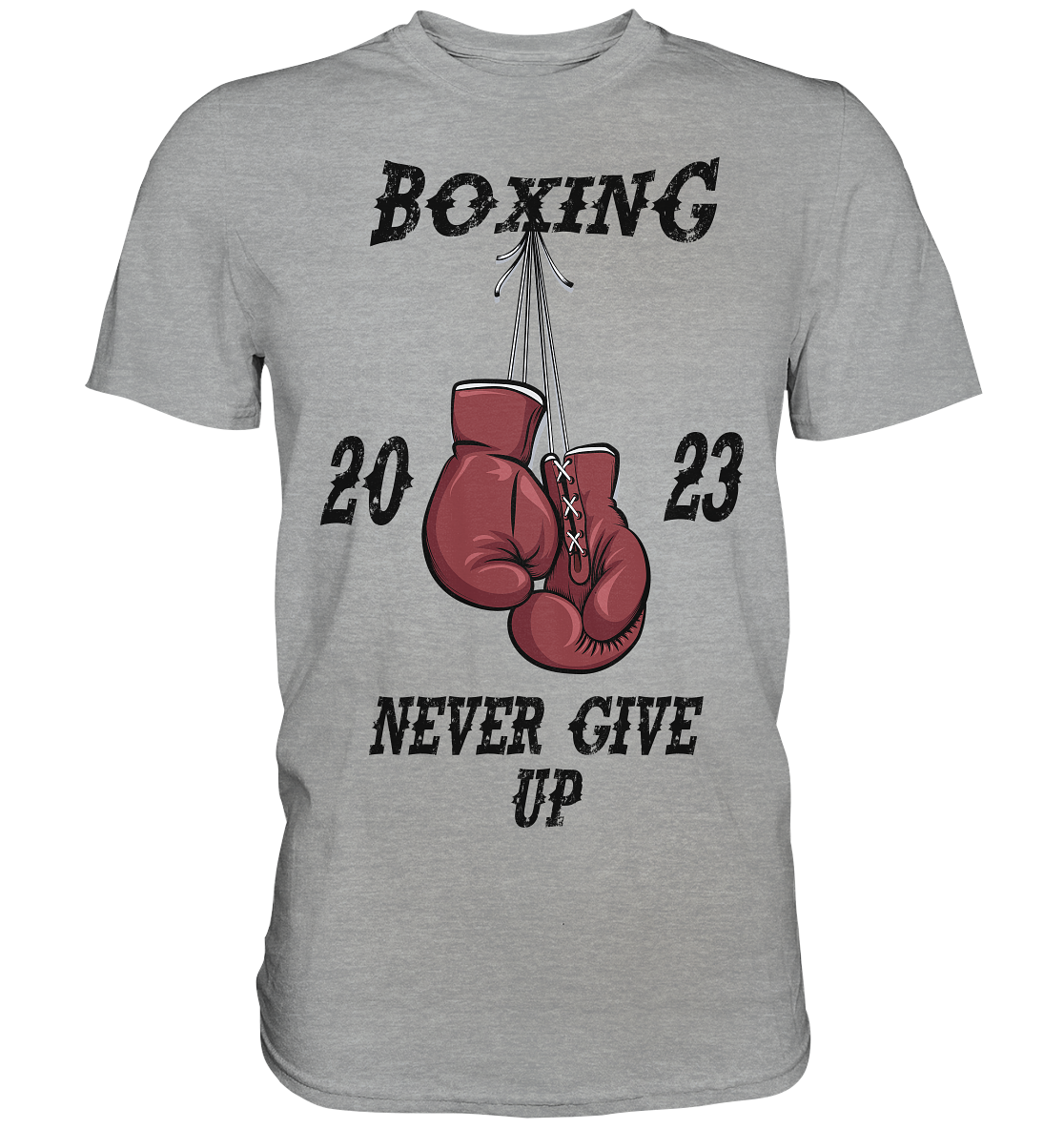 Boxing Never give Up - Classic Shirt