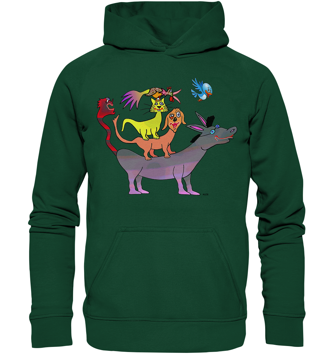 Die Bremer Stadtmusikanten - Kids Premium Hoodie