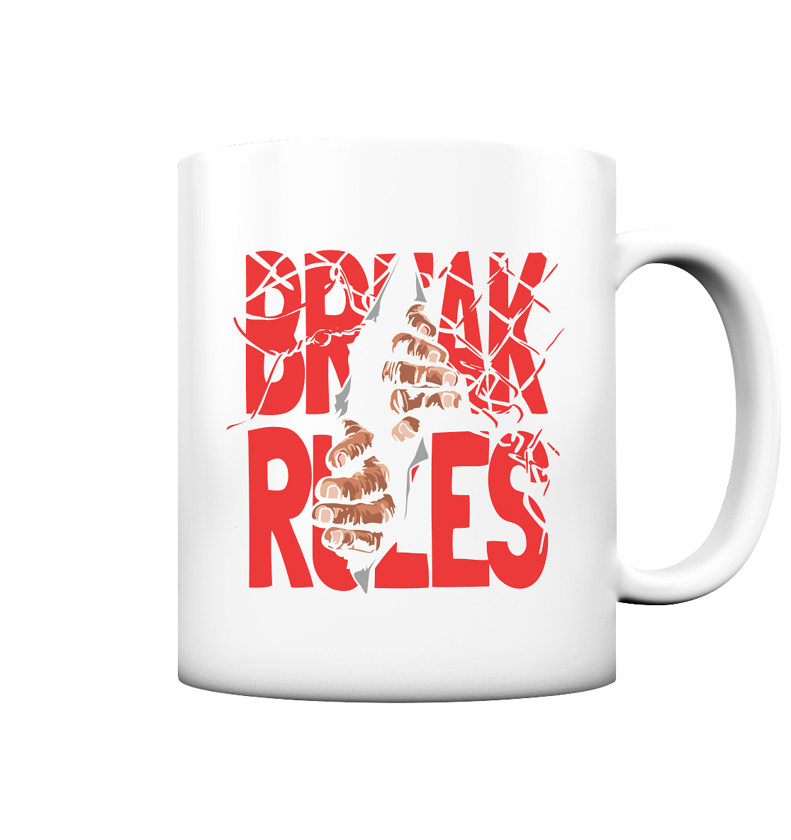 Break Rules - Tasse matt