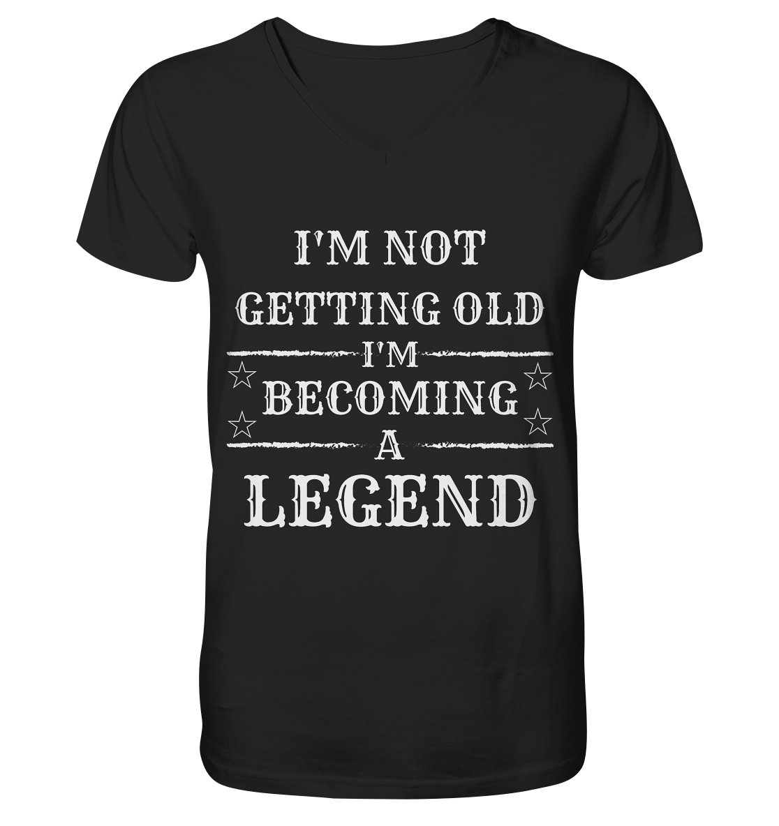 I am not getting old - V-Neck Shirt