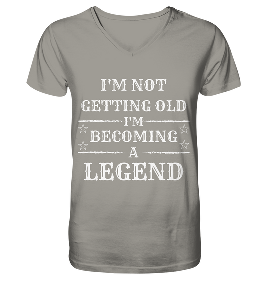 I am not getting old - V-Neck Shirt