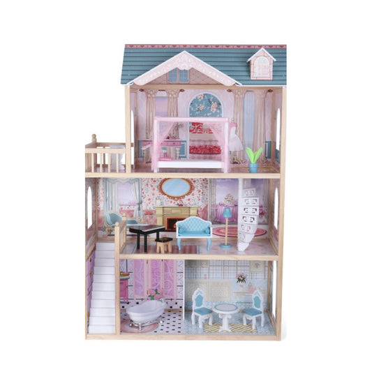 Wooden Dollhouse Emily with LED Lights